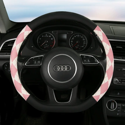 cover generation summer diamond ice | Steering wheel cover - d-type-black-powder-38cm