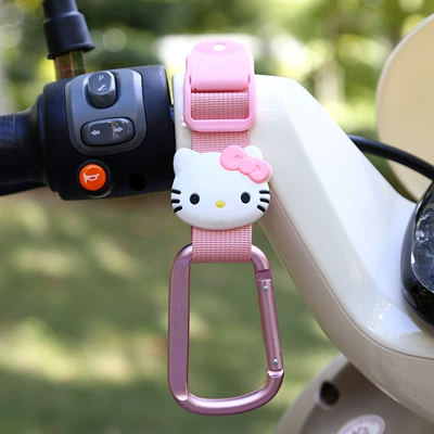 2025 Cross-Border New Electric: Other Electric Vehicle Accessories - pink-ribbon-square-buckle-kt-cat-pink-buckle-long-style-36cm