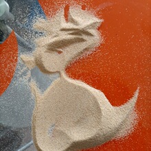 40-70目海沙细沙 喷砂除锈用烘干石英砂 铸造沙消防沙箱用黄沙