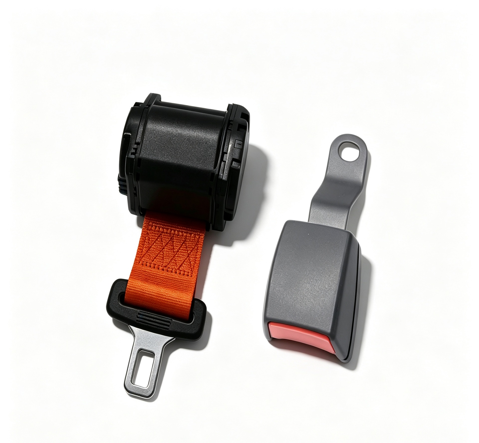 Forklift seat safety belt, fully automatic retractable self-locking two-point system, specifically for passenger and school buses, direct from the manufacturer