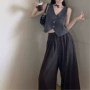 显瘦修身夏季外穿背心