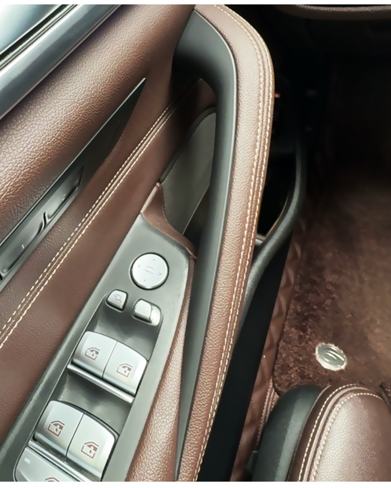 Suitable for 18-23 Bmw 5 Series Interior Door Handles G38 G30 Door Handles 525 530Li Interior Armrest Protective Cover