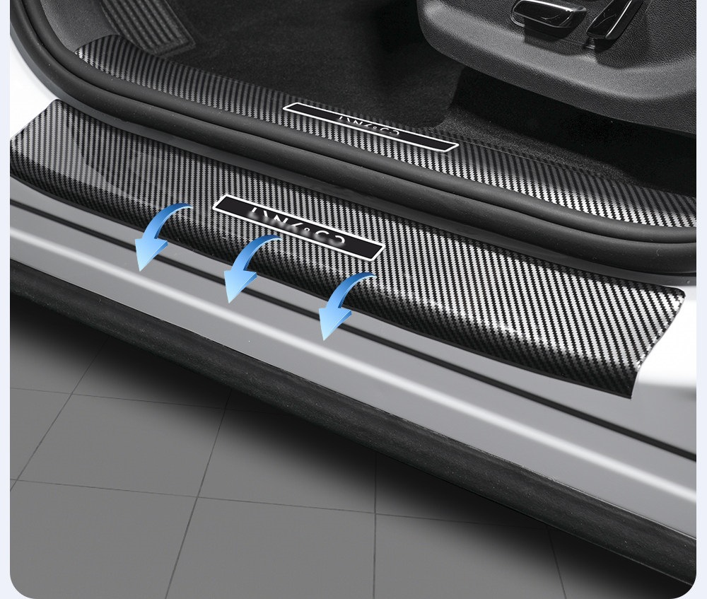 Suitable for Lynk & Co 10: door sill trim, EMP welcome pedal, trunk sill protector, interior trim, protective and decorative accessories for modification