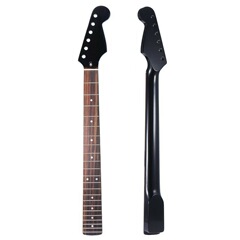 ST22品6弦楓木全黒マットネックエレキギター琴柄ギターネックバックなし中線黒