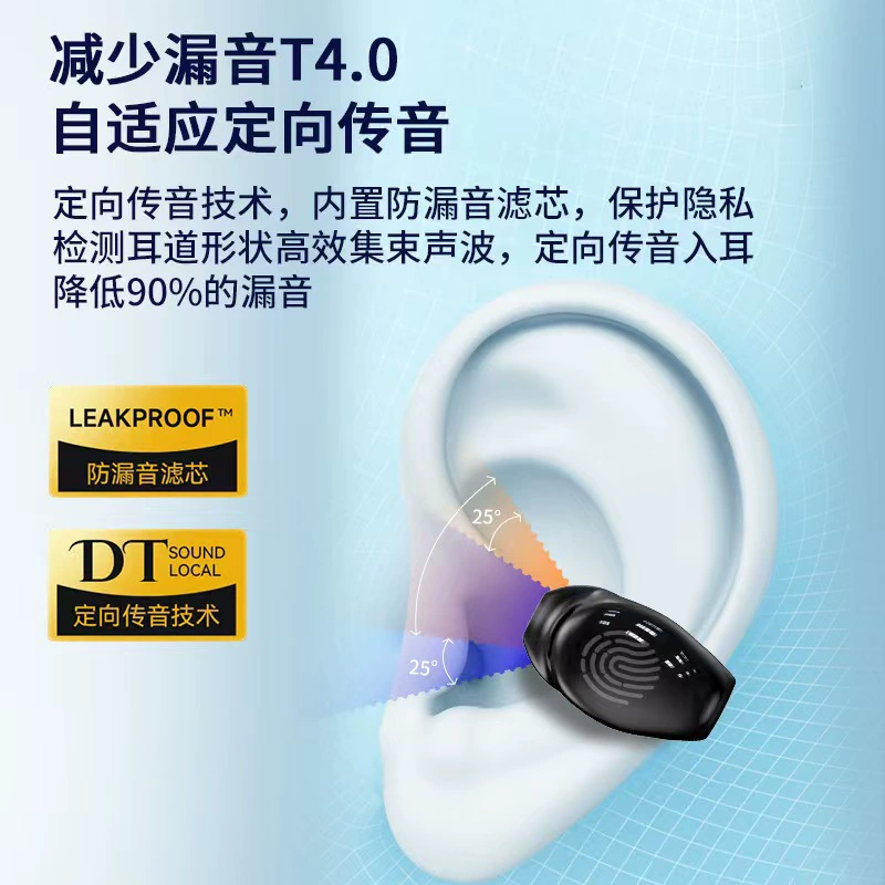 Популярная мини Bluetooth-гарнитура кросс-бордерs один уху наушник с тяжелым басом, зажим в ухо, спортивная, влагостойкая, для бега