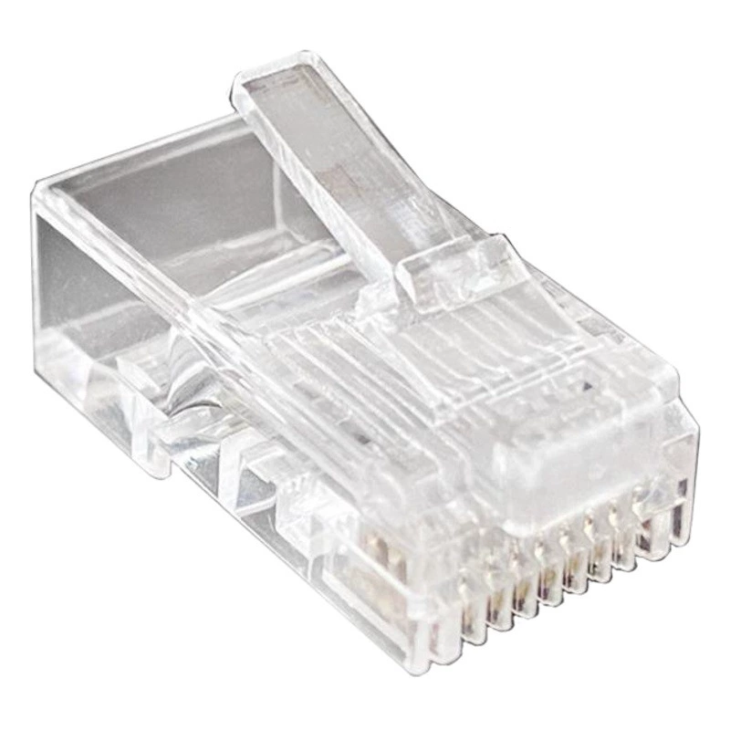 Fangbei RJ45 cat5e чистая медная хрустальная головка сетевая проволока хрустальная головка хрустальная головка ультра-пять типов хрустальных головок