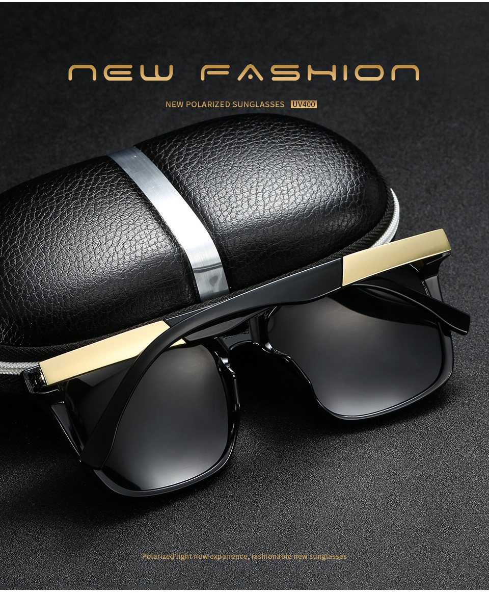 Trendy Für Männer Autofahren Angeln Polarisierte Pilotenbrille UV-Schutz Modische Pilotensonnenbrille_voghion.com