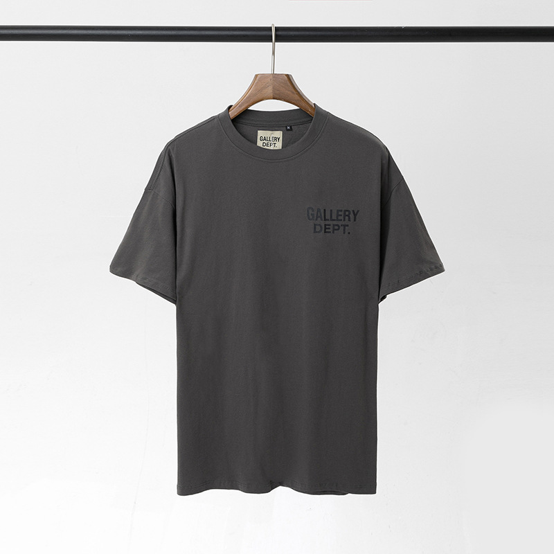 Camiseta de manga corta con estampado Gallery Dept de marca de moda para hombres y mujeres