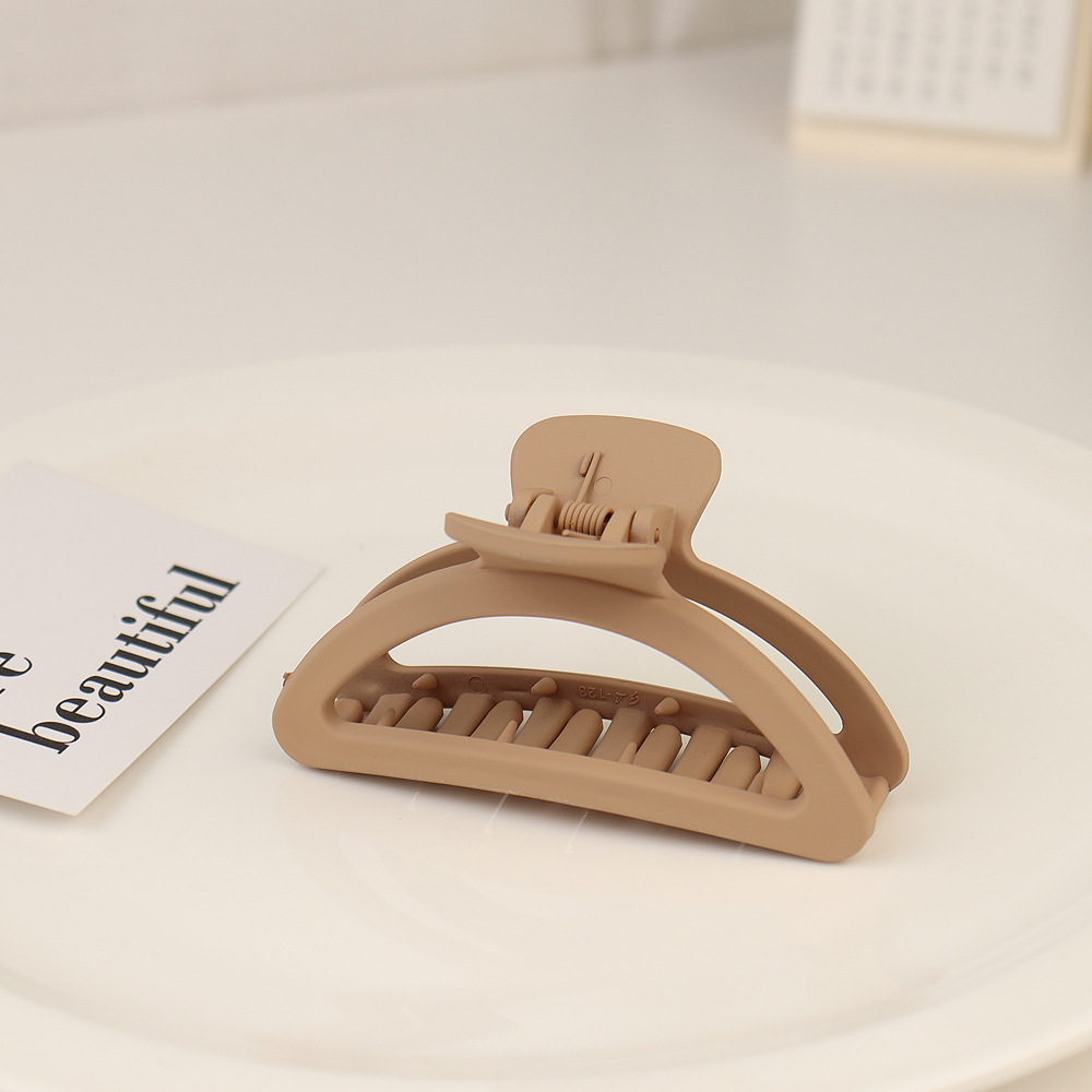 Clip de pelo de baño updo transfronterizo Cabeza trasera clip de pelo grande clip de pelo fijo temperamento clip de pelo clip de tiburón celebridad de Internet