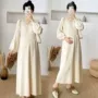 过膝外穿大码宽松毛衣裙