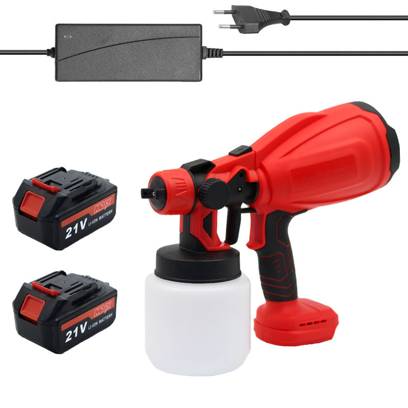 外贸批发新款锂电喷枪厂家直发便携式充电式锂电喷枪家用自动喷枪