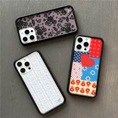 wf蕾丝花语适用iphone16pro max苹果16plus碎花洋屋15碎布花田14