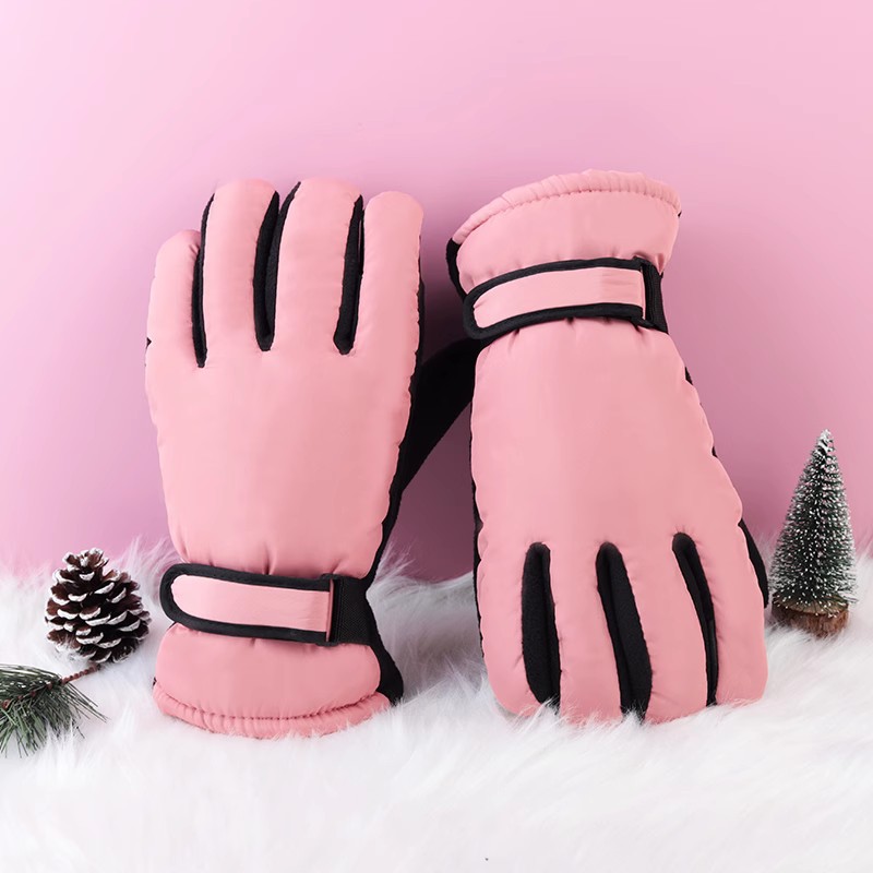 Personalizado logotipo de texto publicitario para enviar regalos corporativos de invierno para hombres y mujeres guantes calientes impresión personalizada invierno