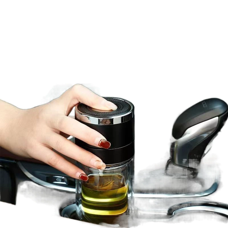 Big explosion-proof set tempered glass for men and women, thermos, cigarette holder, tea, fall protection