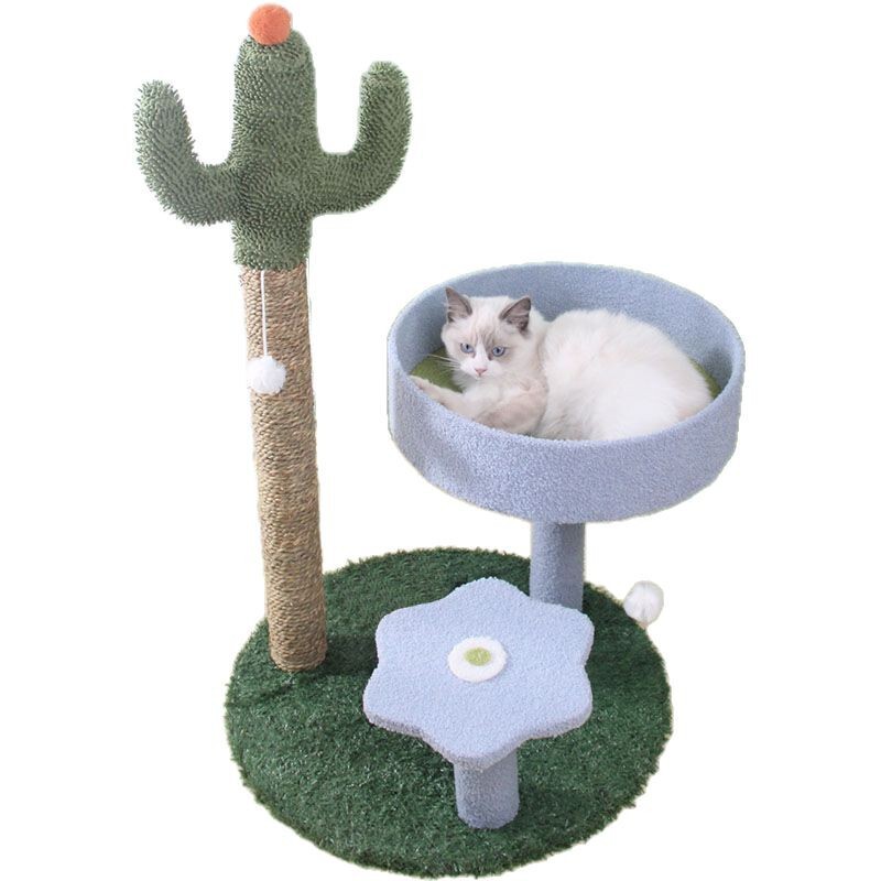 猫爬架猫窝一体剑麻猫树别墅大型猫抓板玩具猫抓柱猫咪用品|undefined
