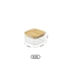 Square bamboo lid 0.5L
