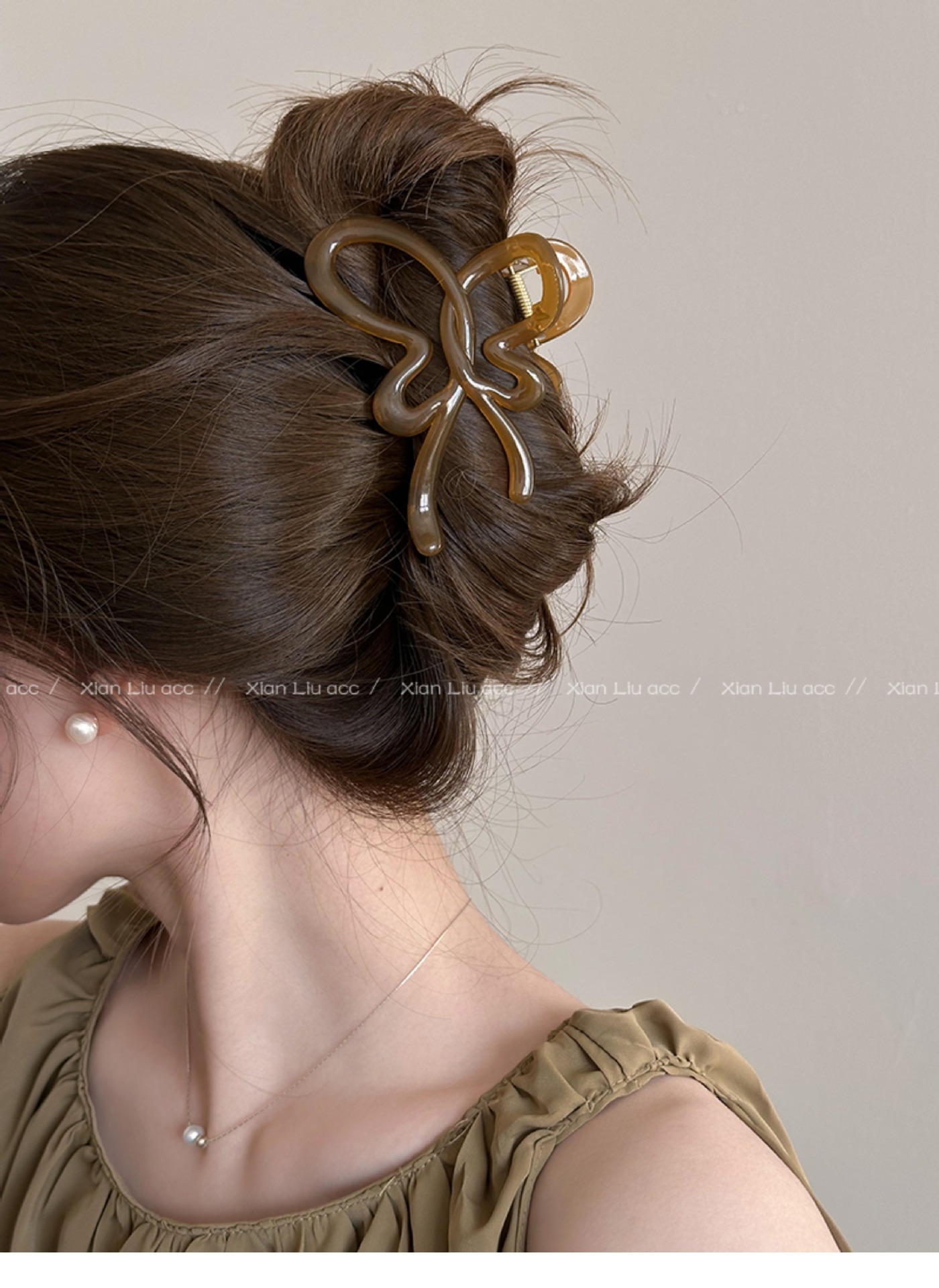 Estilo de la universidad esponja banda de pelo temperamento universal borde ancho alto cráneo ápice perforación banda de presión tarjeta de pelo joyas para el pelo de chicas