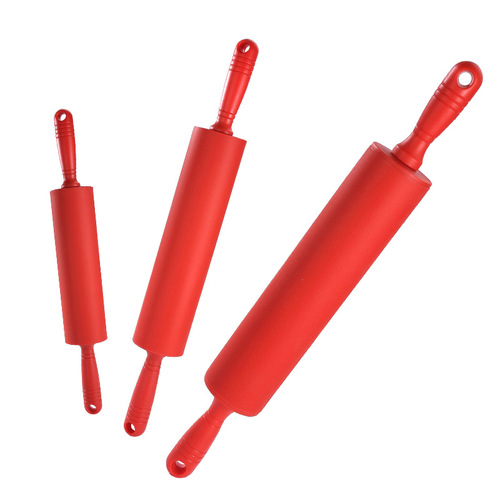 Silicone rolling pin, rolling pin, large and small rollers, DIY baking tools, non-stick flour sticks for home use