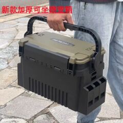 路亚箱双层钓箱钓鱼收纳箱多功能手提路亚箱海钓船钓工具箱鱼饵箱