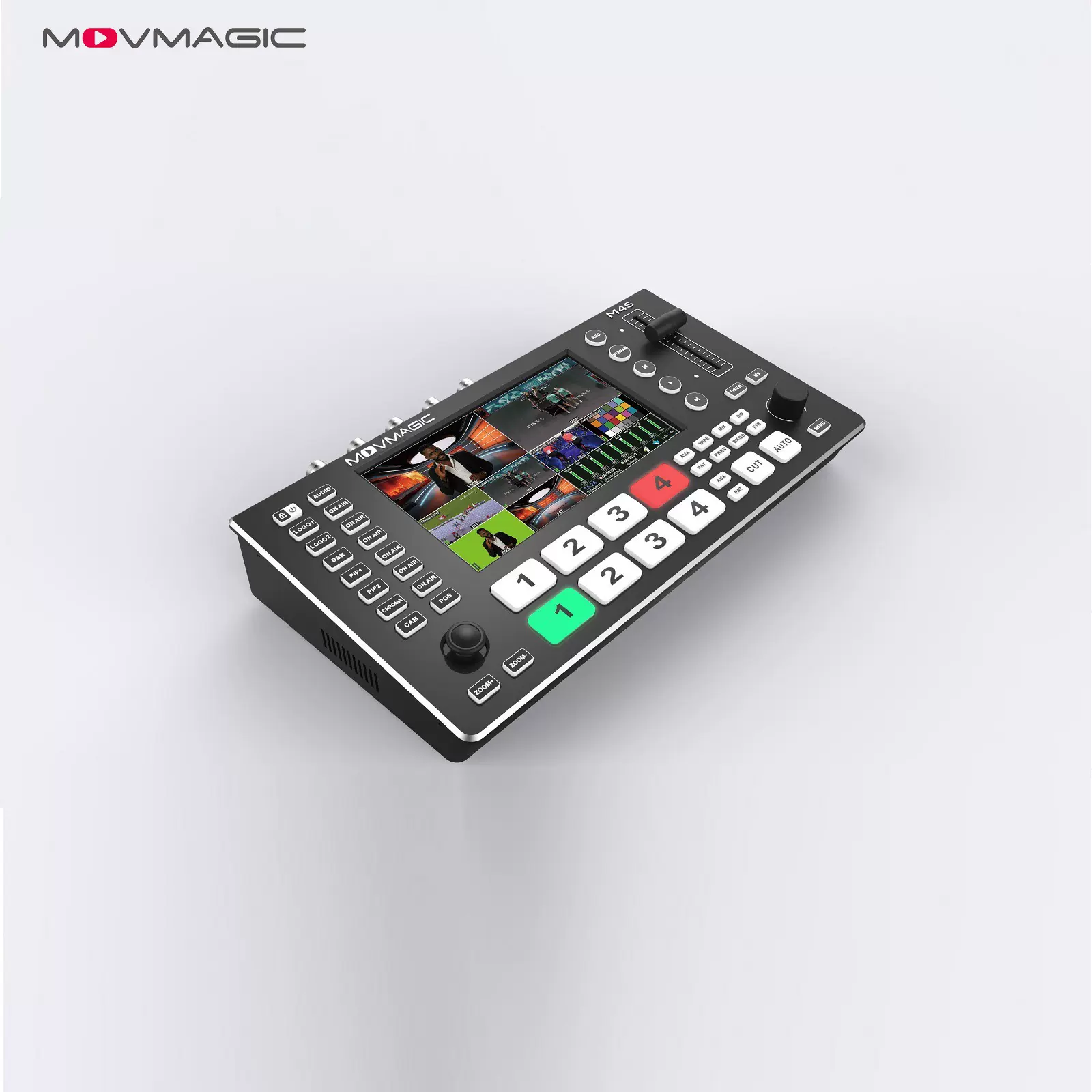 迈捷瑞Movmagic5.5寸4K60P输入SDI可录播推拉流便携视频导播台M4S