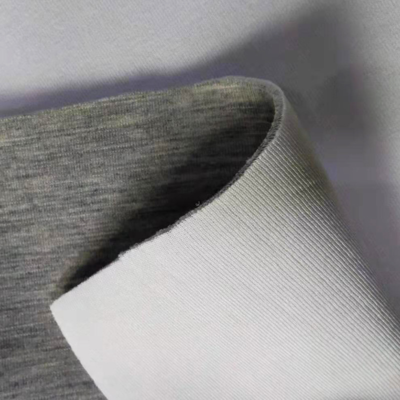 供应针织提花布面料 加厚春秋大衣卫衣面料服装布料定制批发