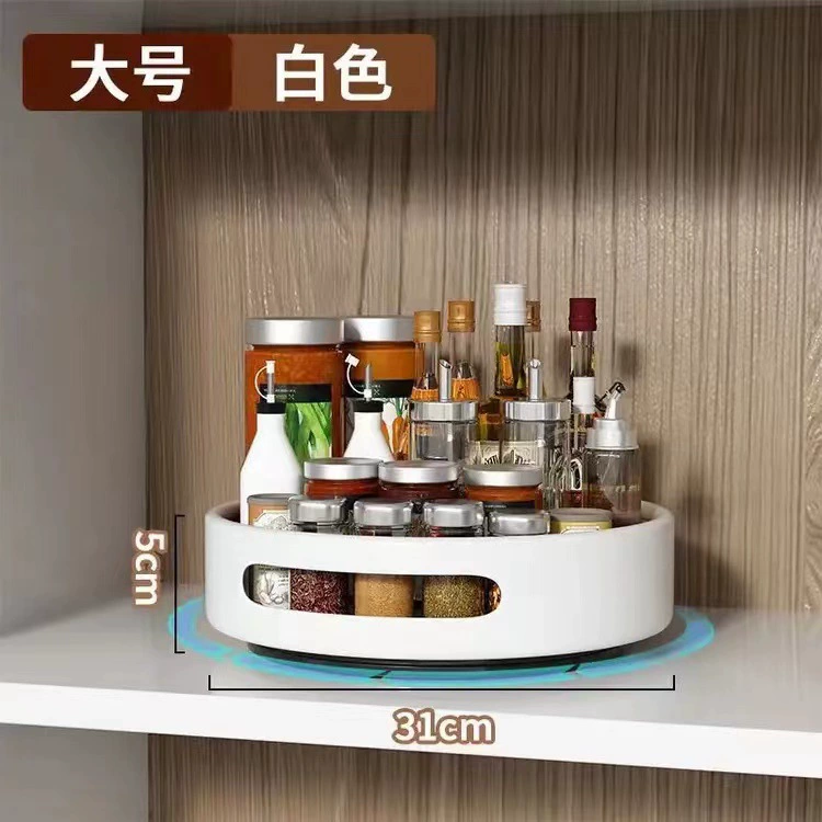 Storage Rack Storage Box Rotating Kitchen from Yomiego