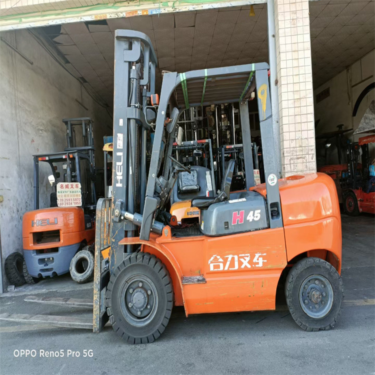 供应二手机动叉车　佛山二手3.5吨柴油叉车哪里有卖