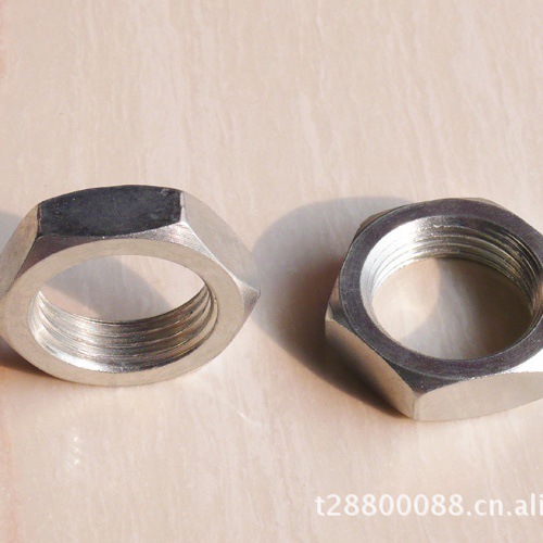 现货供应 美制薄螺母1-1/16-12牙 对边35mm 厚度10.4mm