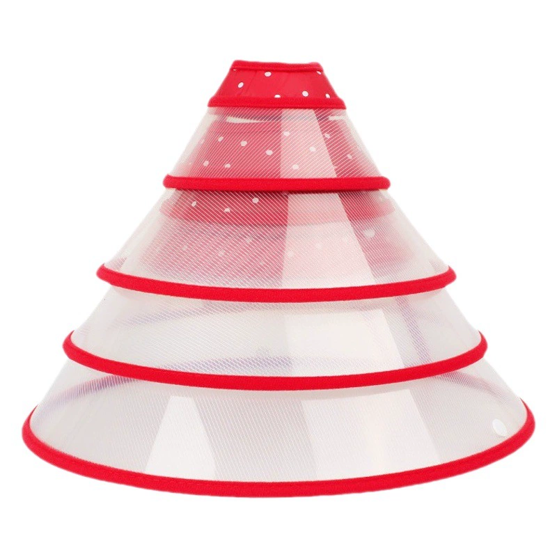 Кольцо Элизабет для домашних животных, ошейник для головного убора, защитный чехол, кольцо с защитой от укусов, кольцо с защитой от облизывания кошек и собак, кольцо Элизабет 6