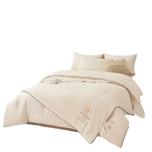 A-type Soybean Fiber Zipper Dual-Purpose Blanket Core Winter Weight Warmth-enhancing Cotton Quilt for Wholesale