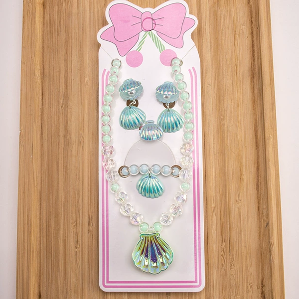 Light green shell 5 pieces set