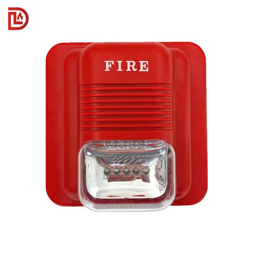 火灾消防声光报警器 火警声光报警器 火灾探测器 声光报警器 LED