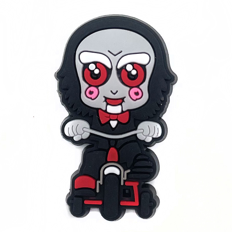 Nuevos zapatos de Halloween zapatos de flores hebilla Croc zapatos de jardín hebilla decorativa