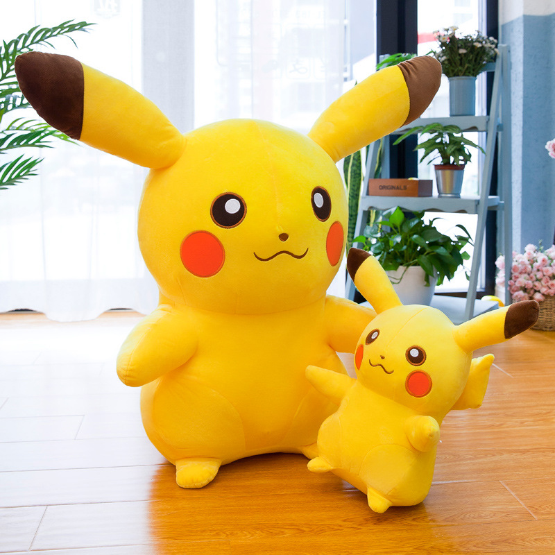 Pikachu Doll Pokemon Plush Toys Pokemon doll Bika Qiu Pendant Ragdoll wholesale