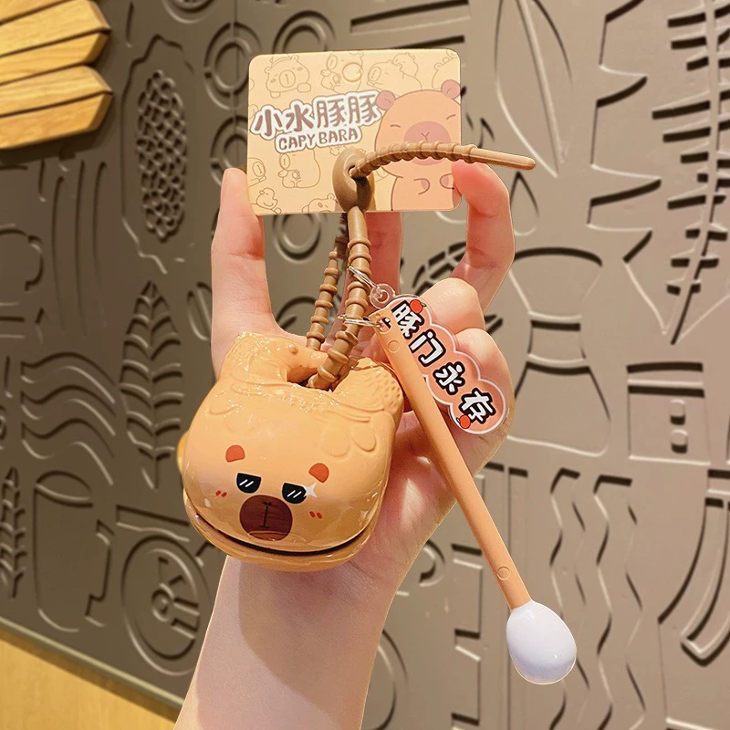 Настоящая Cartoon-ойл? (непонятно) Genuine cartoon oil, keychain, creative doll, cute pendant, with little bears, Birthday gift, wholesale
