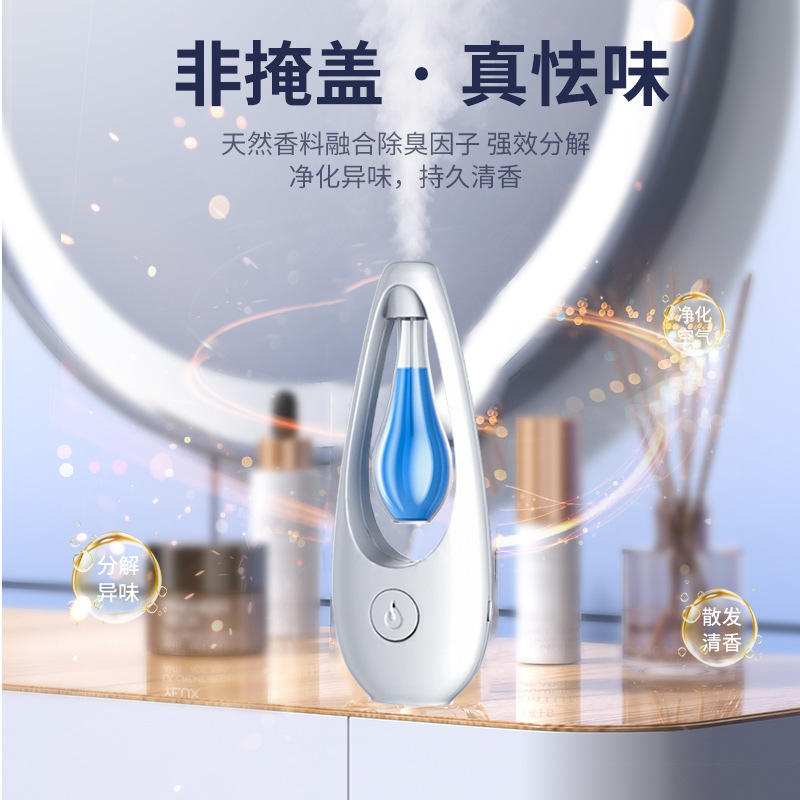 Máquina de aromaterapia automática fragancia spray hogar interior duradero dormitorio fragancia spray ambientador inodoro desodorante artefacto