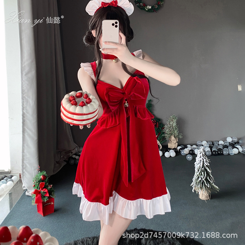 Fairy New Year battle robe cute princess dress anchor pure desire party uniform stage Christmas performance clothing S11