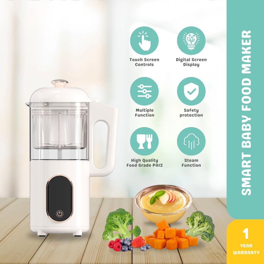 新款婴幼儿宝宝辅食机打饭机多功能小型家用榨汁机流食破壁搅拌机