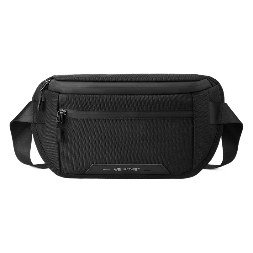 WEPOWER nuevos hombres multi-funcional crossbody bolso de hombro al aire libre bolsa de pecho de nylon Simple bolsa de mensajero de Los Hombres