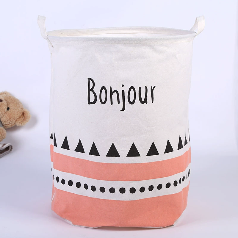 Cartoon laundry basket, big cloth, foldable storage system, toy, home decor