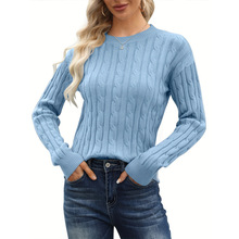 I 34352 Twisted 3D pattern sweater Ť������ͼ��ë������ͨ��