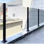 家用铝合金不锈钢卡槽护栏
