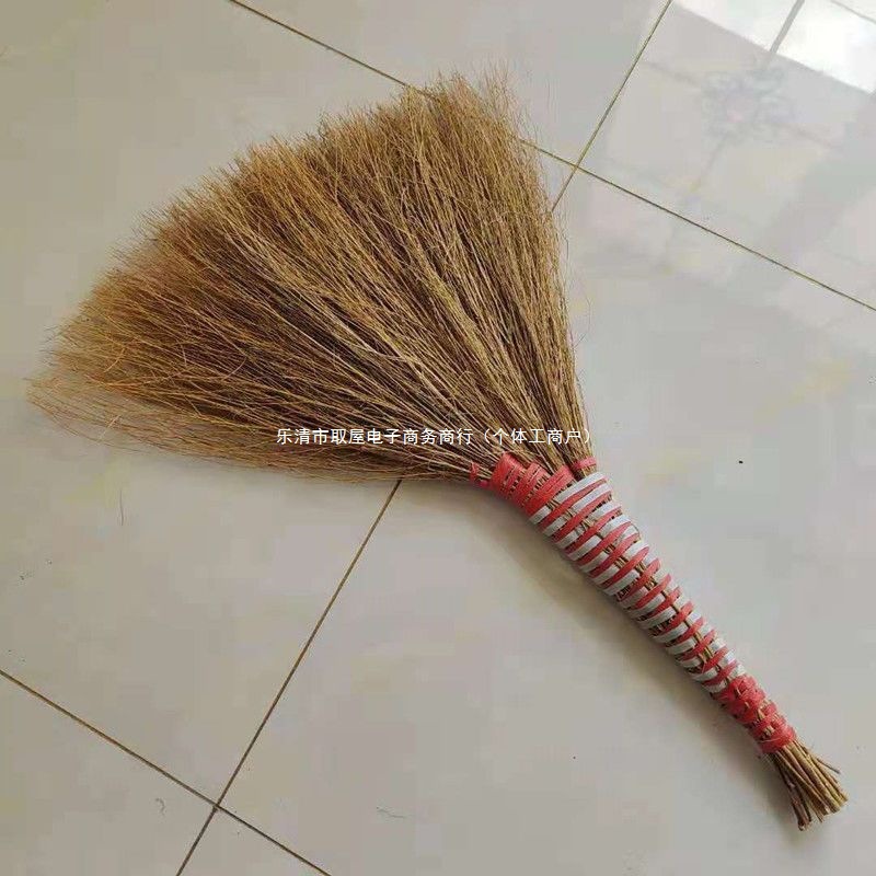 铁扫把草扫把手工老式笤帚家用庭院工厂农村金丝草加编加厚扫把