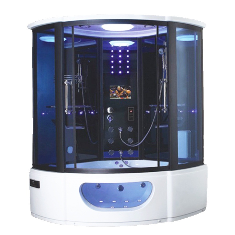 Aowo cuarto de baño sala de vapor interior proveedor doble ducha de vapor sala de ducha sauna cuarto de baño integral