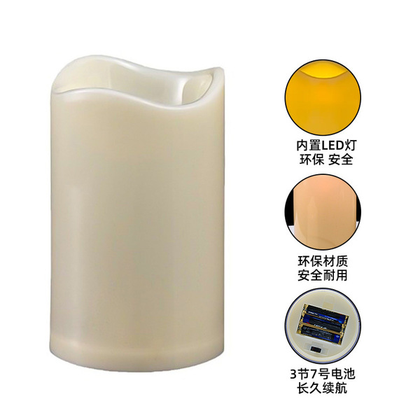 Manufacturer Direct selling wave mouth LED electronic candlelight…