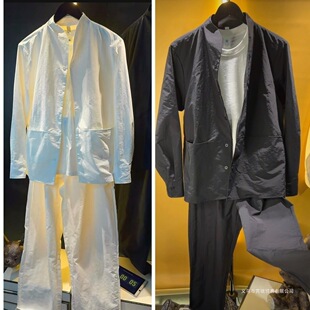 (Cross-border trading), retro shirt, trousers, light luxury style, western style