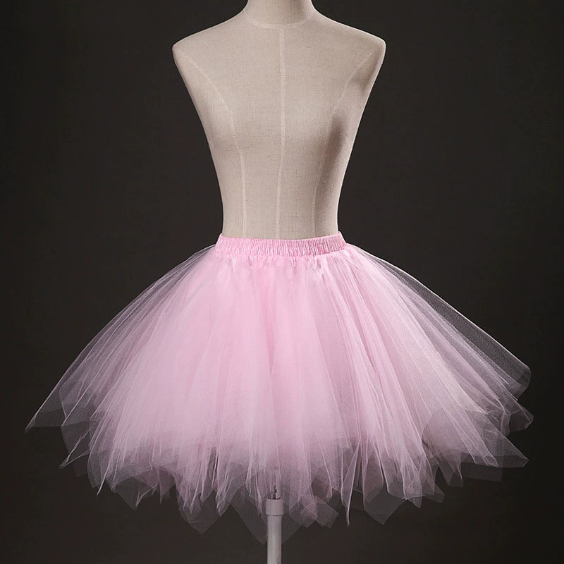 European and American candy color multi -color skirt supports half -body puff lining skirt photo studio wedding photography diamond -shaped color skirt