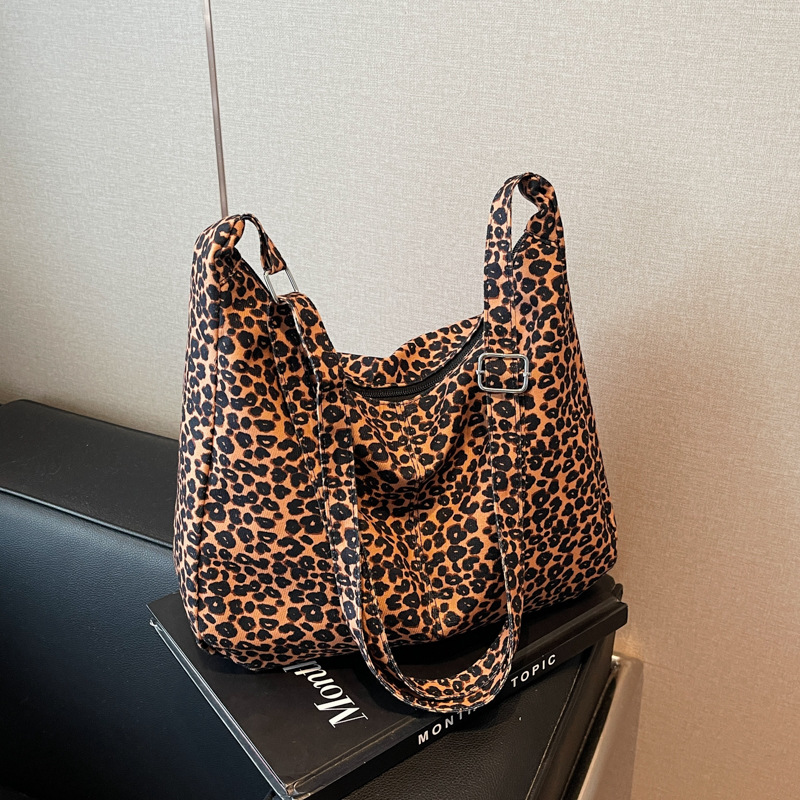 Borsa a spalla donna stampa leopardo borsa a tracolla versatile_voghion.com