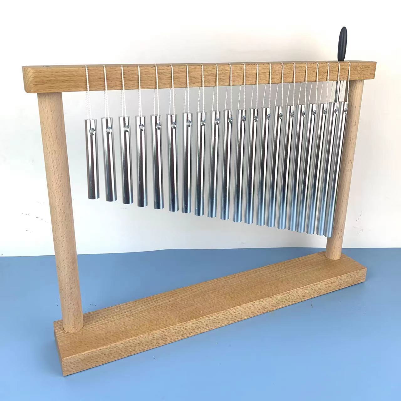 20-tono Wind Chimes banda tocando educación temprana ayudas didácticas Orff percusión rendimiento en el escenario instrumento musical fila campana haz de sonido