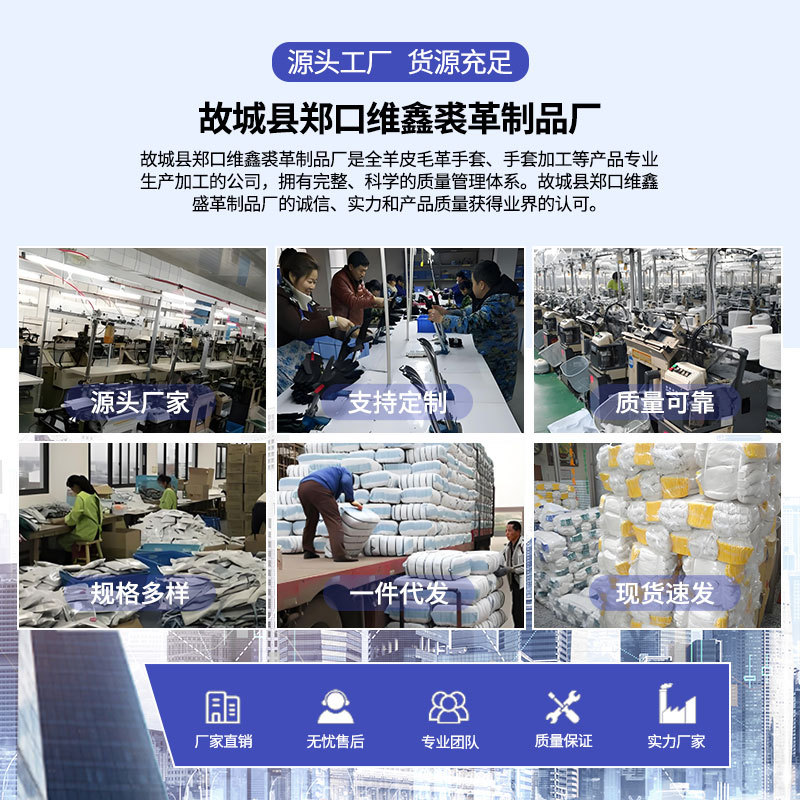 Guantes de protección laboral al por mayor del fabricante guantes de algodón industriales antideslizantes resistentes al desgaste engrosados para sitio de construcción nuevos en stock unisex